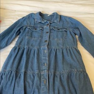 Denim Free People dress